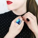 Taratata Automne Hiver 2016 Bague Pop Art Bleu Taratata Automne Hiver 2016 Bague Pop Art Bleu