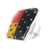 Taratata Automne Hiver 2016 Bague Pop Art Multi Taratata Automne Hiver 2016 Bague Pop Art Multi