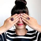 Taratata Bijoux Hiver 2017 Bague Amarena Argent Rouge Taratata Bijoux Hiver 2017 Bague Amarena Argent Rouge