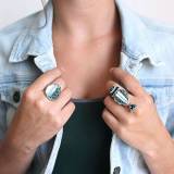 Taratata Bijoux Hiver 2017 Bague Bonita Argent Bleu Taratata Bijoux Hiver 2017 Bague Bonita Argent Bleu