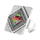 Taratata Bijoux Hiver 2017 Bague Karavane Argent Multicolore Taratata Bijoux Hiver 2017 Bague Karavane Argent Multicolore