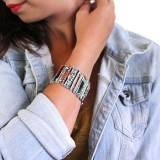 Taratata Bijoux Hiver 2017 Bracelet Chinchilla Argent Multicolore Taratata Bijoux Hiver 2017 Bracelet Chinchilla Argent Multicolore