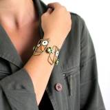 Taratata Bijoux Hiver 2017 Bracelet Filipendule Bronze Multicolore Taratata Bijoux Hiver 2017 Bracelet Filipendule Bronze Multicolore