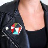 Taratata Bijoux Hiver 2017 Broche Rainbow Argent Multicolore Taratata Bijoux Hiver 2017 Broche Rainbow Argent Multicolore
