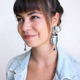 Taratata Bijoux Hiver 2017 Clips Bonita Argent Bleu Taratata Bijoux Hiver 2017 Clips Bonita Argent Bleu