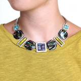 Taratata Bijoux Hiver 2017 Collier Art Ensemble Argent Multicolore Taratata Bijoux Hiver 2017 Collier Art Ensemble Argent Multicolore