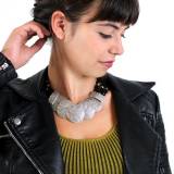 Taratata Bijoux Hiver 2017 Collier Saturne Argent Noir Taratata Bijoux Hiver 2017 Collier Saturne Argent Noir