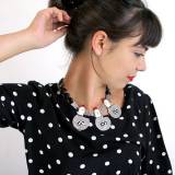 Taratata Bijoux Hiver 2017 Collier Tortilla Argent Multicolore Taratata Bijoux Hiver 2017 Collier Tortilla Argent Multicolore