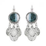 Taratata Bijoux Hiver 2017 Dormeuses Bonita Argent Bleu Taratata Bijoux Hiver 2017 Dormeuses Bonita Argent Bleu
