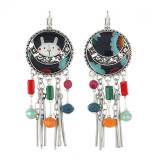 Taratata Bijoux Hiver 2017 Dormeuses Chinchilla Argent Multicolore Taratata Bijoux Hiver 2017 Dormeuses Chinchilla Argent Multicolore