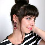 Taratata Bijoux Hiver 2017 Puces Amarena Argent Rouge Taratata Bijoux Hiver 2017 Puces Amarena Argent Rouge