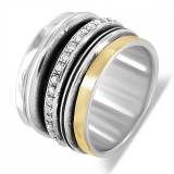 Bague Anneau Thema Argent 925 Abuja