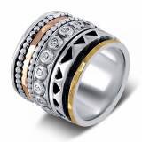 Bague Anneau Thema Argent 925 San Salvador