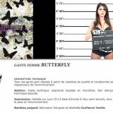 Fst Gants Femme Butterfly Fst Gants Femme Butterfly