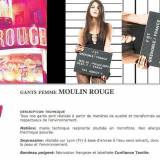 Fst Gants Femme Moulin Rouge Fst Gants Femme Moulin Rouge