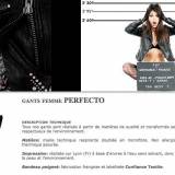 Fst Gants Femme Perfecto Fst Gants Femme Perfecto