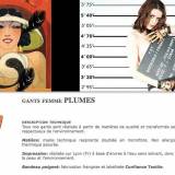Fst Gants Femme Plumes Fst Gants Femme Plumes