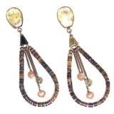 Nature Bijoux Automne Hiver 2015 Mokka Boucles Oreilles