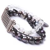 Nature Bijoux Automne Hiver 2016 2017 Black Pearl Bracelet