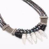 Nature Bijoux Automne Hiver 2016 2017 Black Pearl Collier Detail