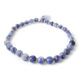Nature Bijoux Babylone Sodalite Collier Extensible