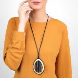 Nature Bijoux Blue Tribe Collier Long