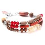 Nature Bijoux Desertigo Bracelet Fin 3 Rangs