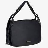 Christian Lacroix Sac A Main Noir Carmen en Cuir de Vachette Christian Lacroix Sac A Main Noir Carmen en Cuir de Vachette