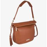 Christian Lacroix Sac Sceau Intemporel Cognac en Cuir de Vachette Christian Lacroix Sac Sceau Intemporel Cognac en Cuir de Vachette