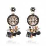 Gas Bijoux Boucles Oreille Stella Pompon Argent