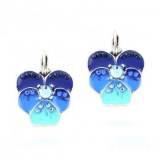 Gas Bijoux Printemps Ete 2014 Collection Pensee Boucles Oreilles Argent